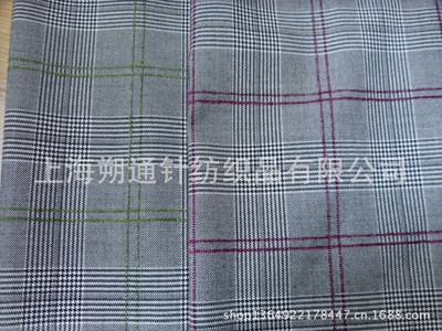 滌粘腈綸色織格子彈力面料 ZM5772 時(shí)尚與功能的創(chuàng)新融合